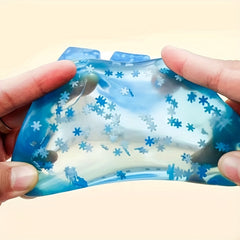 Sky Squeeze Relax Toy Slowly Rebound Snowflake Cube Fun Office Gift
