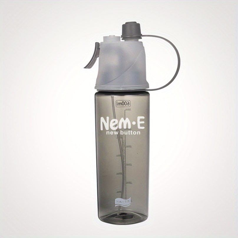 600ml Portable Spray Water Cup for Outdoor Sports