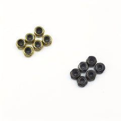 6PCS Finger Plate Locking Nut Self-locking Nut For Skateboard
