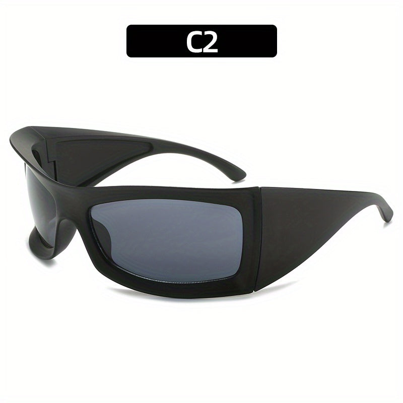 Y2K Wrap Around Sunglasses UV400