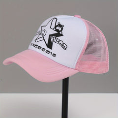 Unisex Bear Trucker Hat Baseball Cap Adjustable Hats For Adult