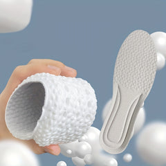 Elastic Large Particle Sports Insoles for Running