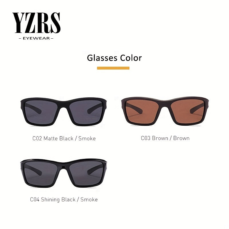 YZRS Sport Polarized Sunglasses Unisex PC Frame Sun Glasses