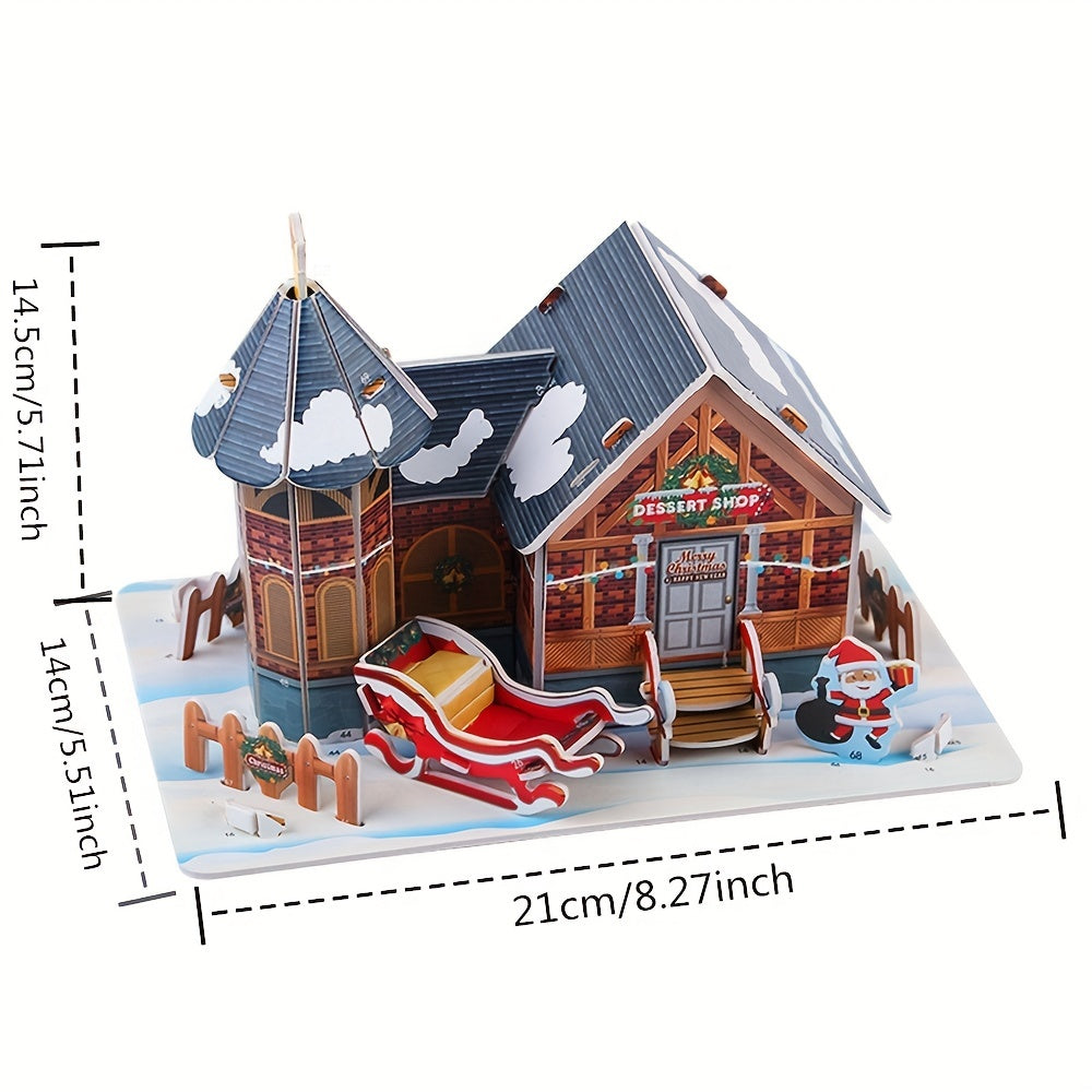 Large 3D Puzzle Family Challenge Game Educational Toy