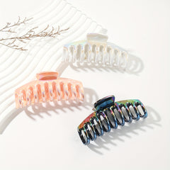 Holographic Large Hair Claw Clip Strong Grip Thick Hair Accessories