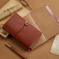 Teacher Notebook Happy Teachers Diary Book with Pocket
