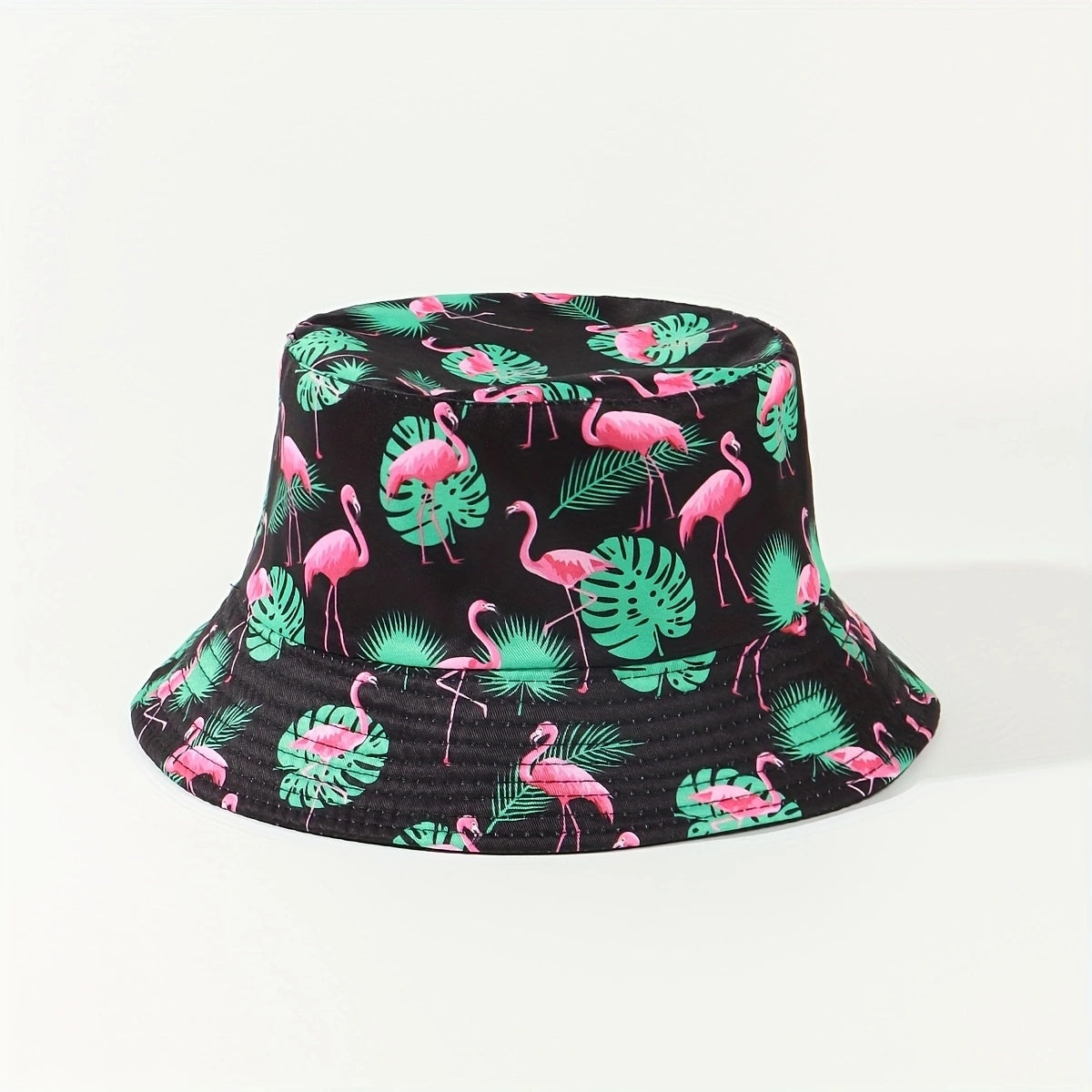 Graffiti Pattern Sun Hat Cartoon Foldable Fisherman Hat