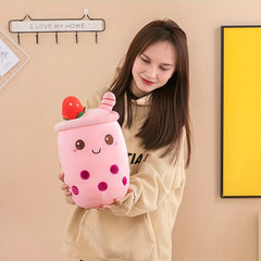Milk Tea Cup Plush Stuffed Toy Pillow