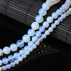 20Pcs Opalin Crystal Round Beads DIY Bracelet Jewelry Accessories