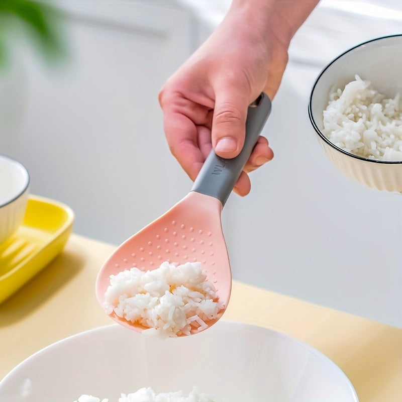 Outdoor Non-stick Rice Spoon Standable High Temp Resistant