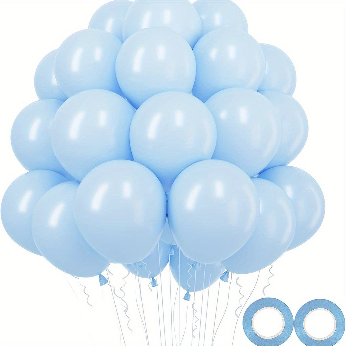 100pcs 30 48 Cm Light Balloons for Birthday Baby Shower Gender Reveal