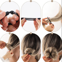 Magic Hair Bun Maker Ring Style Bun Ponytails Tool Hair Accessories