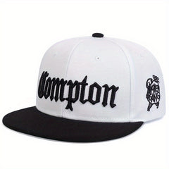 COMPTON Embroidery Snapback Hat Baseball Cap Adjustable Unisex Dad Hats