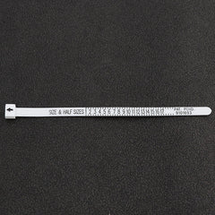 Plastic Ring Measuring Soft Ruler Jewelry Making Supplies