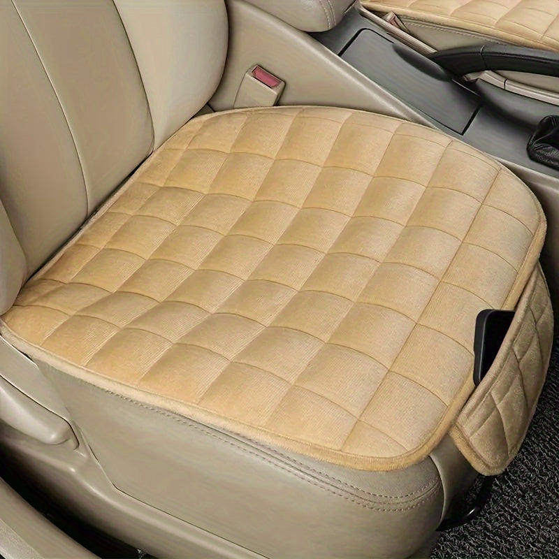 Car Seat Cushion Memory Silk Wadding Non Slip with Storage Pouch