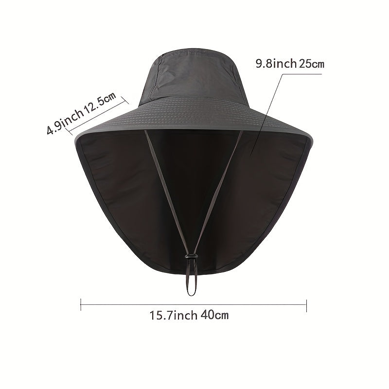 Outdoor Bucket Hat Men's Women's Summer Sunscreen UV Protection Fishing Hat