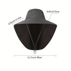 Outdoor Bucket Hat Men's Women's Summer Sunscreen UV Protection Fishing Hat
