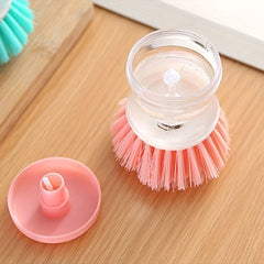 Automatic Press Type Bowl Brush - Multifunctional Cleaning Brush