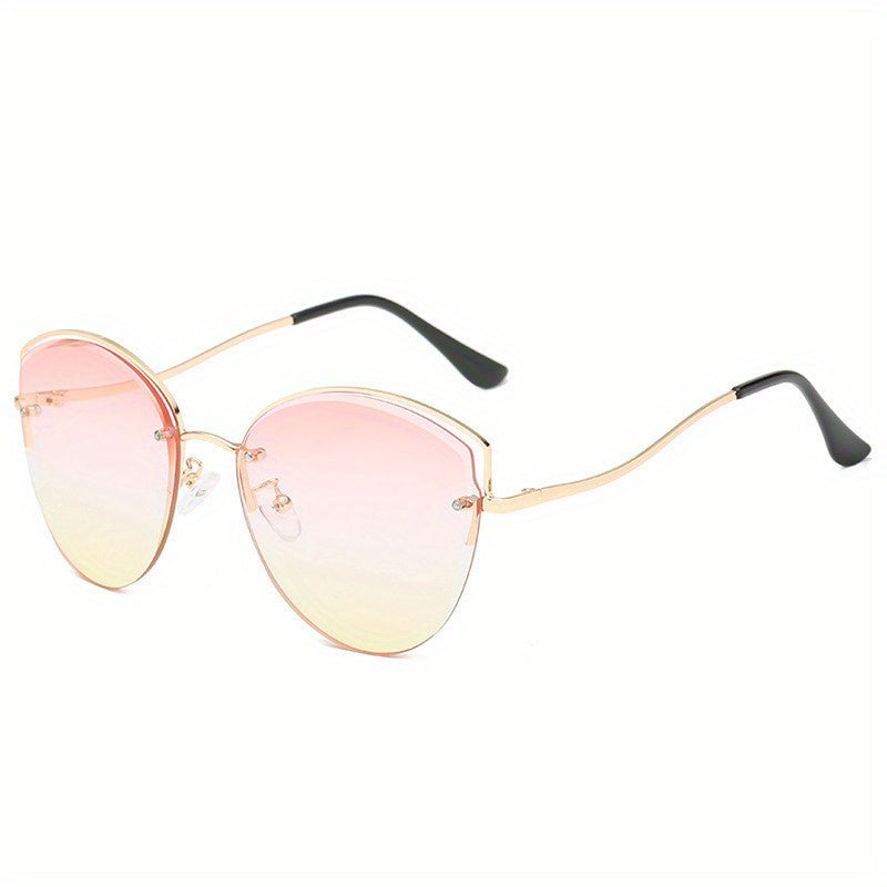 Ombre Round Sunglasses UV400 Sun Shades