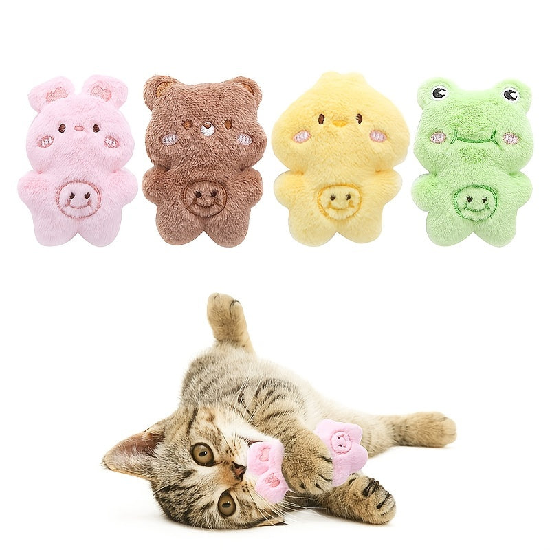 Pet Cat Teaser Plush Toy Interactive Toy For Cat And Dog