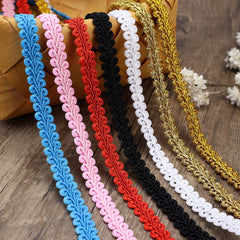 18 Yards 2 54 5 08 Cm Braided Gimp Trim Braid Cord Scalloped Edge Braid Rick Rac