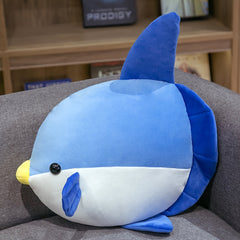 Sunfish Plush Toy Soft Stuffed Fish Tropical Ocean Series