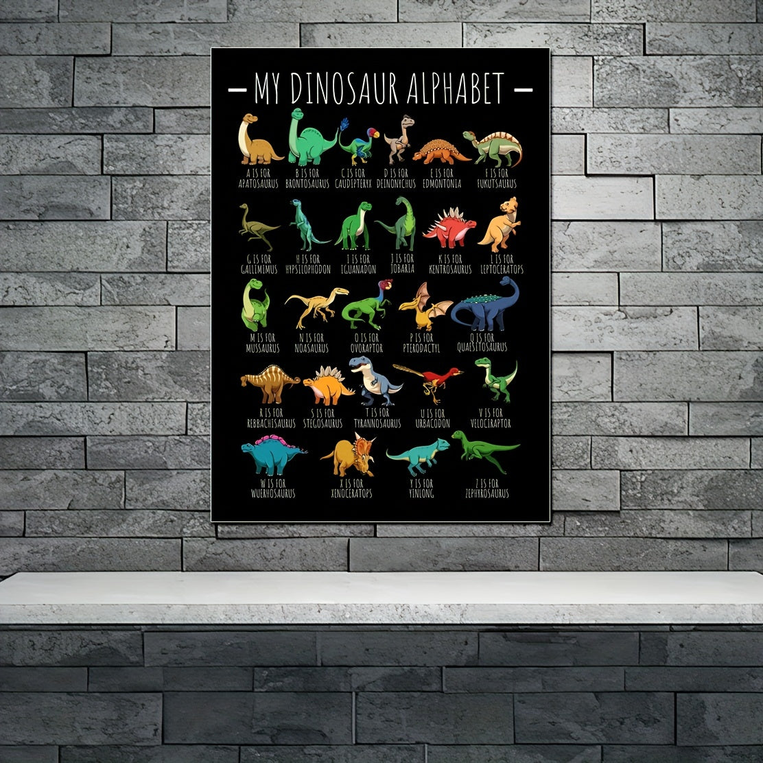 Kids Dinosaur Alphabet Wall Sticker Room Decor