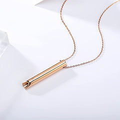 Punk Steel Necklace for Meditation Anxiety Relief Yoga Men