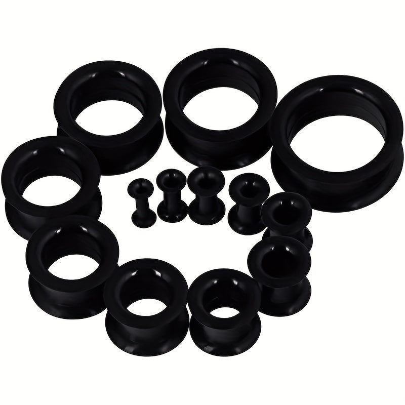 Silicone Ear Expanders Unisex, 1 Pair