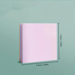 Sticky Notes for Students - Strong Adhesion, Solid/Colorful Colors