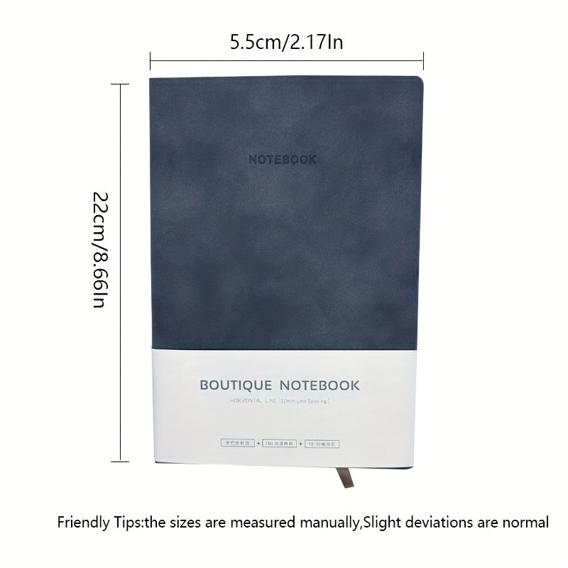 A5 Soft Leather Notebook 120 Inner Pages