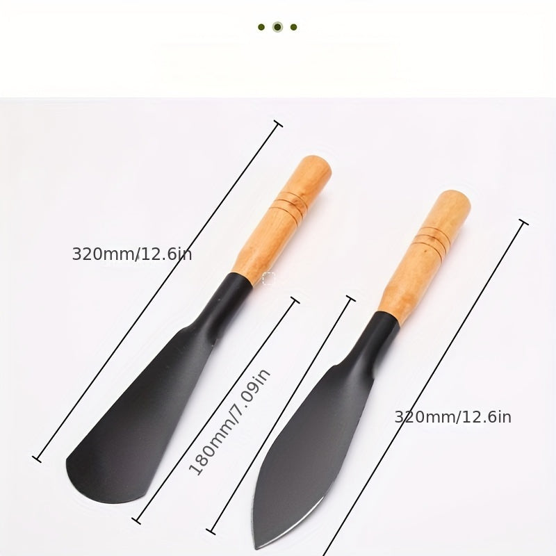 Garden Shovel Pointed Hand Shovel Garden Tool for Edging Digging Weed Removal