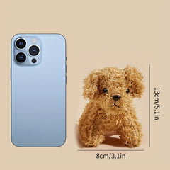 Interactive Dog Shaped Plush Toy for Pet Entertainment