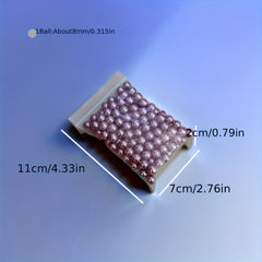 100pcs 8 9mm Hard Mud Balls for Outdoor Fun