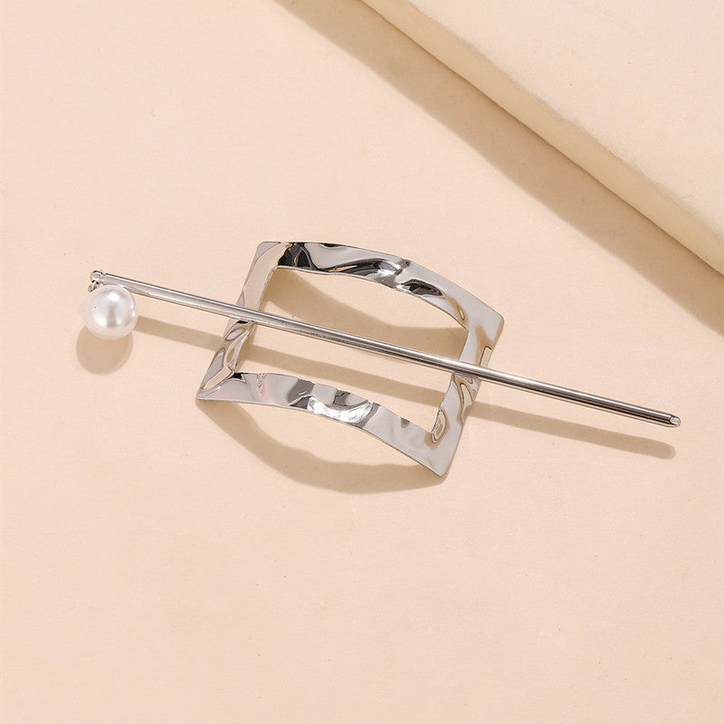 Curved Ladies Hair Clip Lazy Hairpin