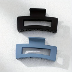 2pcs Matte Hair Claw Clips Strong Hold Thick Hair Accessories