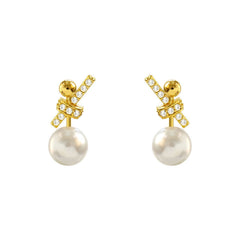 Faux Pearl Earrings for Women - Elegant Jewelry Gift