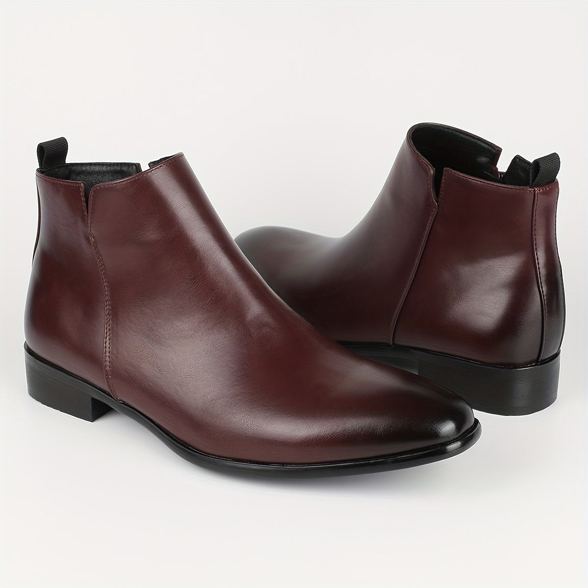 Men's Zipper Chelsea Boots