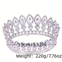 Crystal Crown Rhinestone Wedding Headwear Bride Hair Accessories