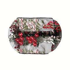Flower Pattern Headband Wide Lace Hair Band Hair Accessories