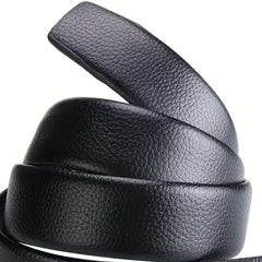 Men's Automatic Buckle PU Leather Belt