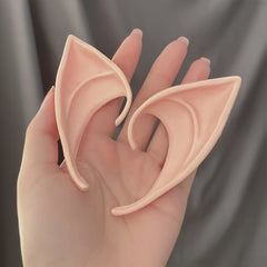 2pcs Elf Latex Ears Halloween Cosplay Costume Props Dress Up Accessories