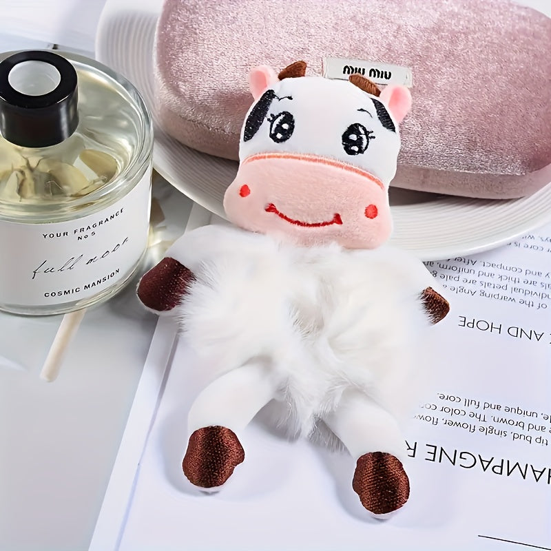 Cartoon Plush Frog Hair Tie Scrunchie Elastic Hair Accessories