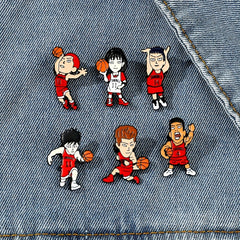Basketball Boy Brooch For Men Creative Gift