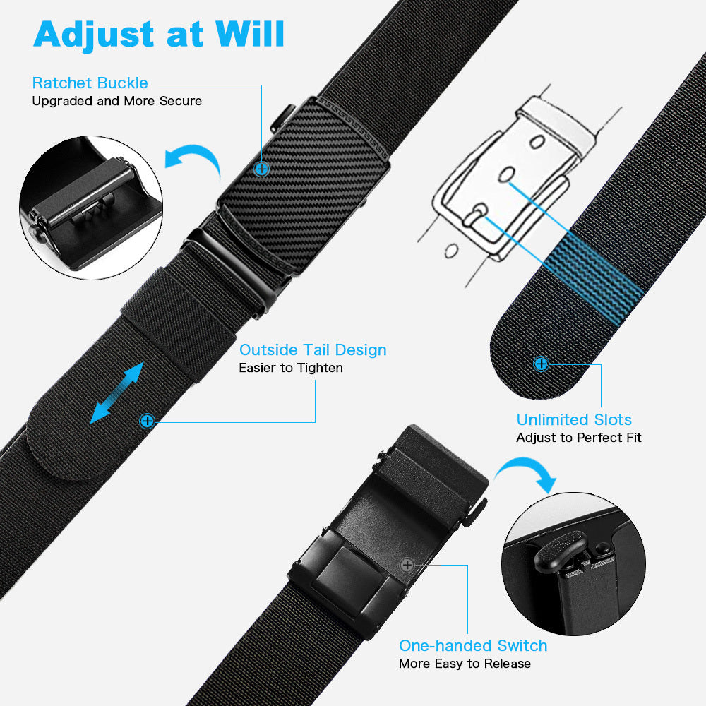 Men's Leisure Golf Belt 2 Piece Set