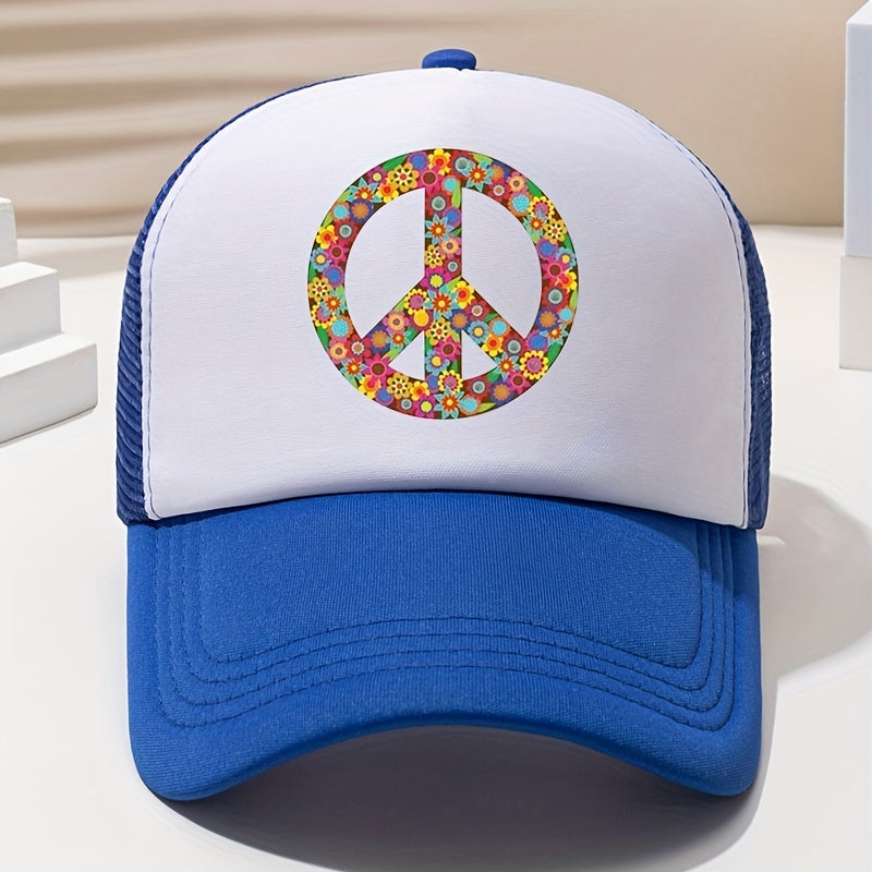 Men's Letter Printed Baseball Cap Summer Sunshade Hat