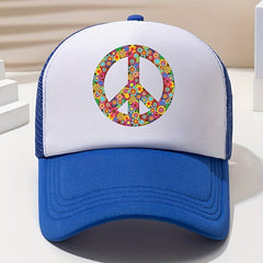 Men's Letter Printed Baseball Cap Summer Sunshade Hat