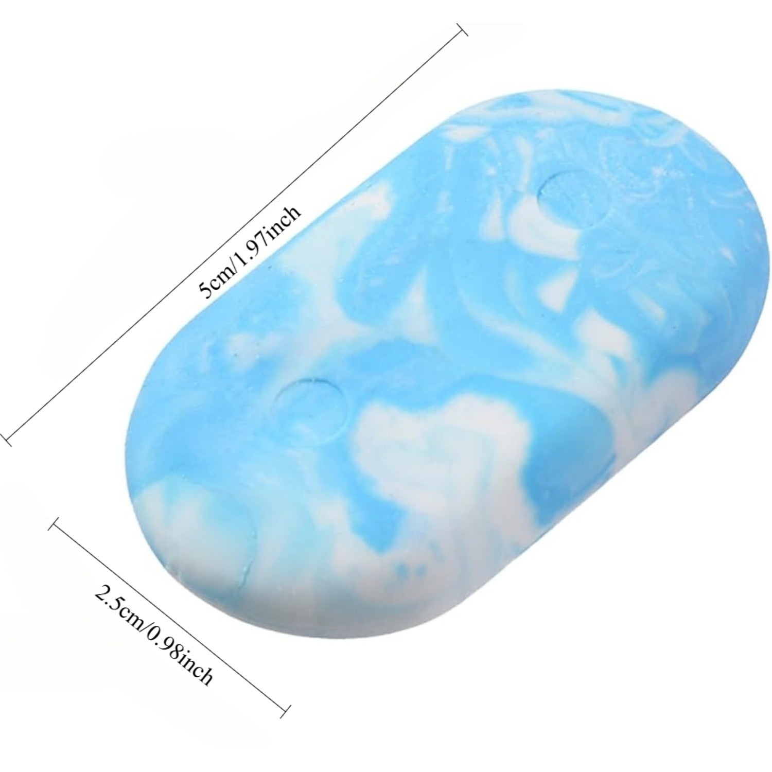 16pcs Bulk Marble Oval Erasers Back to School Party Supplies