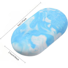16pcs Bulk Marble Oval Erasers Back to School Party Supplies