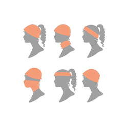 Women Baggy Beanie Hat Stretch Infinity Scarf Head Wrap Cap